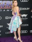 Meg Donnelly at the Premiere of 'Avengers: Endgame' in LA