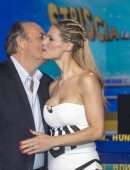 Michelle Hunziker at Photocall "Striscia la Notizia" in Milan