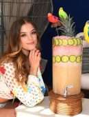Nina Agdal at the Inaugural JEMAA at The NoMad Pool Party in Las Vegas