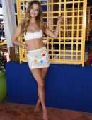 Nina Agdal at the Inaugural JEMAA at The NoMad Pool Party in Las Vegas