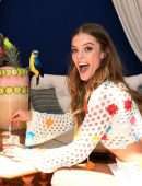Nina Agdal at the Inaugural JEMAA at The NoMad Pool Party in Las Vegas