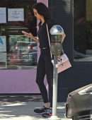 Nina Dobrev Going to the Gym in Los Angeles