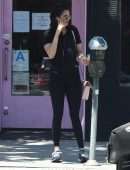 Nina Dobrev Going to the Gym in Los Angeles