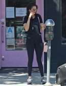 Nina Dobrev Going to the Gym in Los Angeles