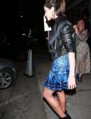 Olivia Culpo at Craig's Restaurant in West Hollywood