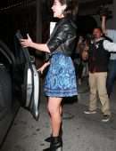 Olivia Culpo at Craig's Restaurant in West Hollywood