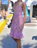 Olivia Culpo at Lucky Brand and Rolling Stone Live Present Desert Jam in Palm Springs