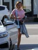 Peyton Roi List Outside Joan's on Third in Studio City