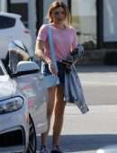 Peyton Roi List Outside Joan's on Third in Studio City