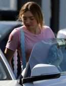 Peyton Roi List Outside Joan's on Third in Studio City