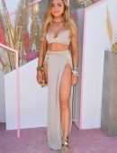 Peyton Roi List at Revolve Party at Coachella in La Quinta