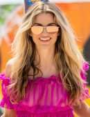 Rachel McCord for Beach Photoshoot for Voir Eyewear in Venice - May 2019