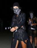 Sara Sampaio Leggy Candids at Coachella 2019 in Indio