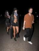 Sara Sampaio Leggy Candids at Coachella 2019 in Indio