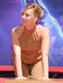 Scarlett Johansson at "Avengers: Endgame" Hand And Footprint Ceremony in Hollywood