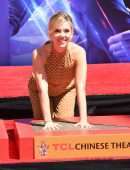 Scarlett Johansson at "Avengers: Endgame" Hand And Footprint Ceremony in Hollywood