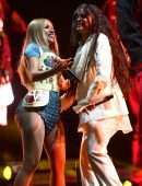 Selena Gomez Onstage at the Coachella Valley Music And Arts Festival in Indio