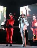 Selena Gomez Onstage at the Coachella Valley Music And Arts Festival in Indio