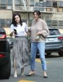 Selena Gomez with Friends Out and About in LA