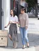 Selena Gomez with Friends Out and About in LA