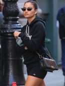 Shanina Shaik Out and About in NYC