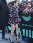 Sofia Carson Leggy, Outside Build Studio in NYC