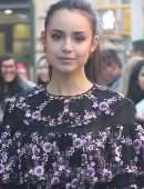 Sofia Carson Leggy, Outside Build Studio in NYC