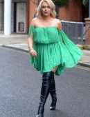 Tallia Storm Out and About in London