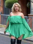 Tallia Storm Out and About in London