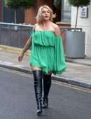 Tallia Storm Out and About in London