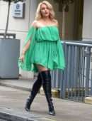 Tallia Storm Out and About in London