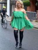 Tallia Storm Out and About in London