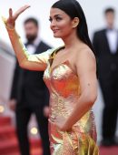 Aishwarya Rai at "A Hidden Life" Screening, The 72nd Annual Cannes Film Festival