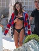 Alessandra Ambrosio in Bikini at a Pool in Cannes