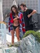 Alessandra Ambrosio in Bikini at a Pool in Cannes