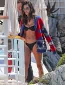 Alessandra Ambrosio in Bikini at a Pool in Cannes