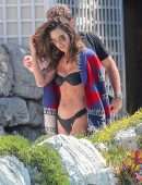 Alessandra Ambrosio in Bikini at a Pool in Cannes