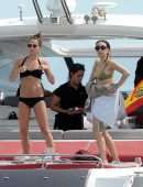 Alicia Vikander in Bikini Enjoying with Friends in Spain