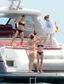 Alicia Vikander in Bikini Enjoying with Friends in Spain