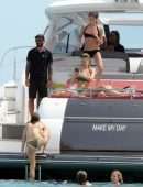 Alicia Vikander in Bikini Enjoying with Friends in Spain