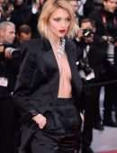 Anja Rubik at the Screening of "Pain And Glory" at Cannes