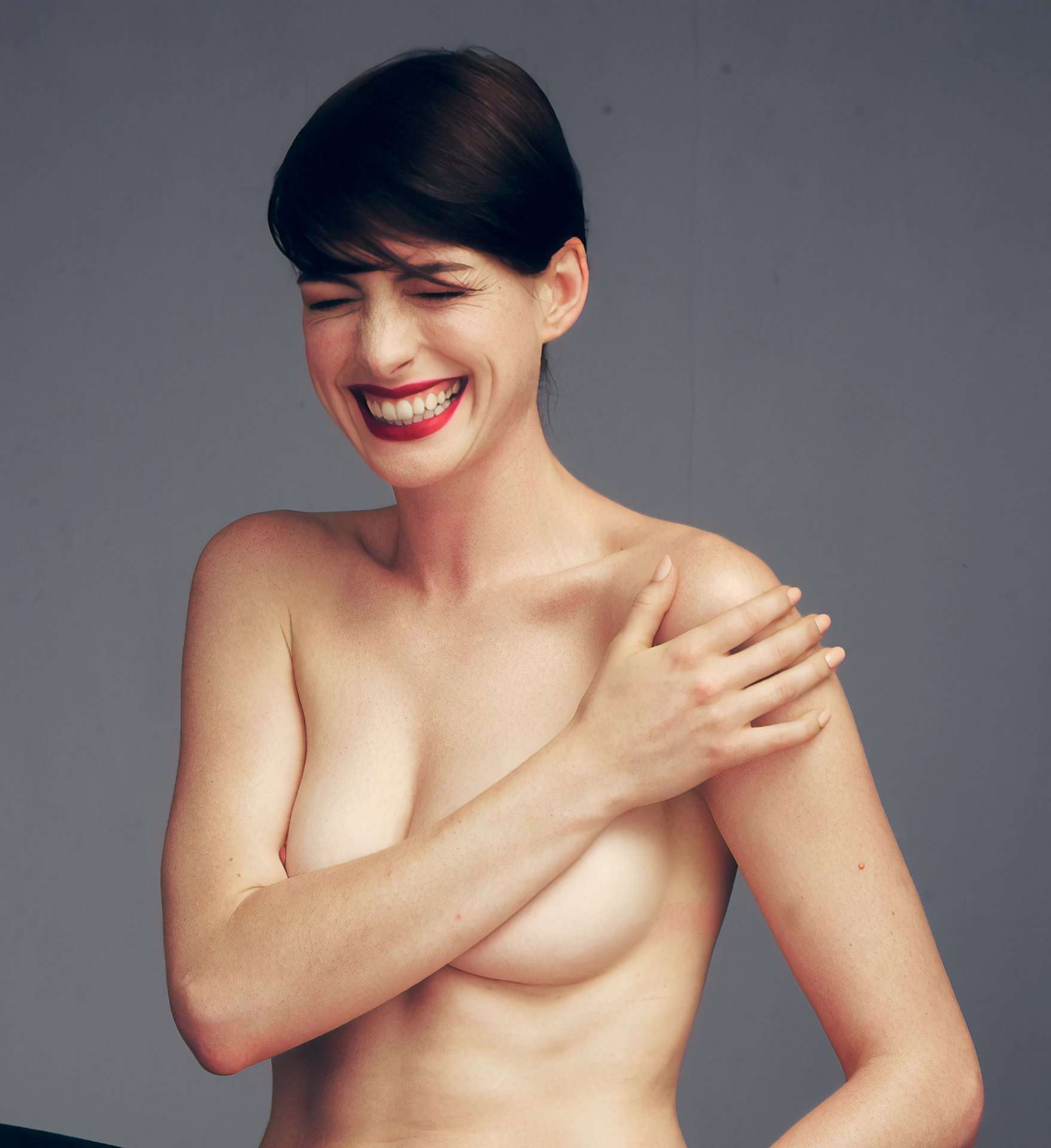 Anne Hathaway in Harper’s Bazaar Magazine Photoshoot by Alexi Lubomirski