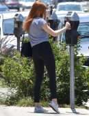 Ariel Winter Braless Out in Studio City