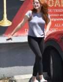Ariel Winter Braless Out in Studio City