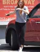 Ariel Winter Braless Out in Studio City