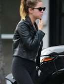 Ashley Benson Leaving a Workout in Studio City
