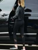 Ashley Benson Leaving a Workout in Studio City