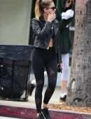 Ashley Benson Leaving a Workout in Studio City