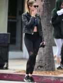 Ashley Benson Leaving a Workout in Studio City