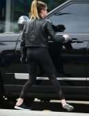 Ashley Benson Leaving a Workout in Studio City
